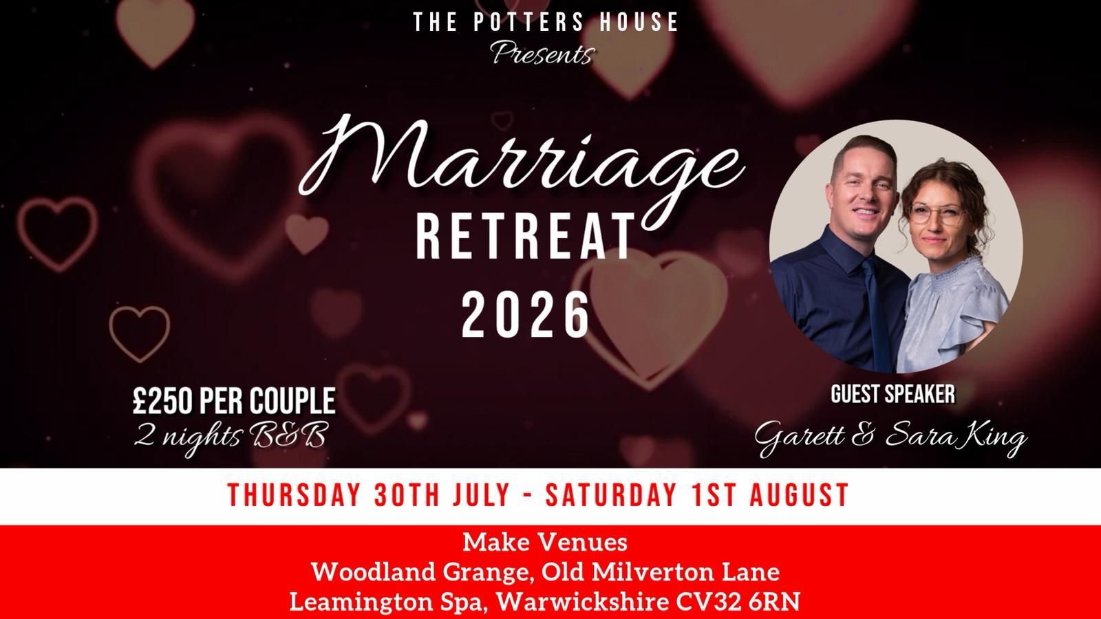 Marriage Retreat 2026